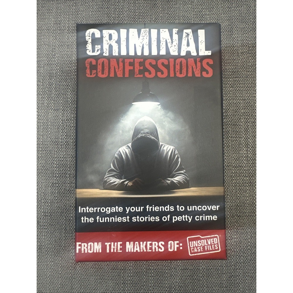 Endless Games Criminal Confessions Card Game 2-10 Players Age 14+ [NEW]